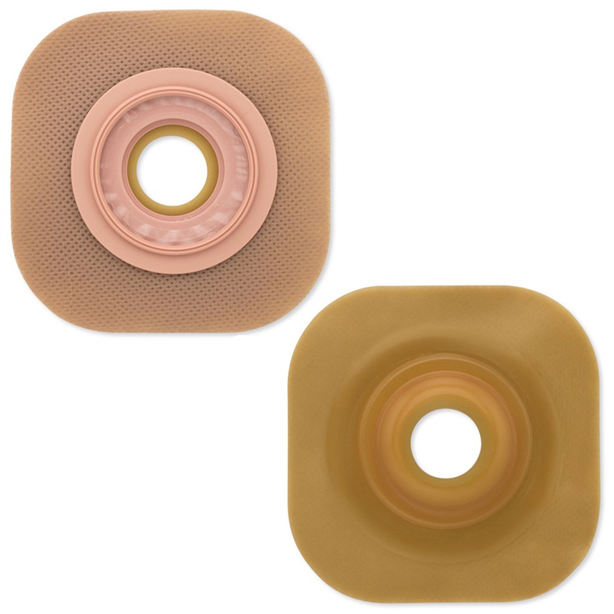 Hollister - Ostomy Barrier FlexWear™ Precut, Standard Wear Adhesive Tape 44 mm Flange Green Code System Hydrocolloid 1 Inch Opening [5/BX]