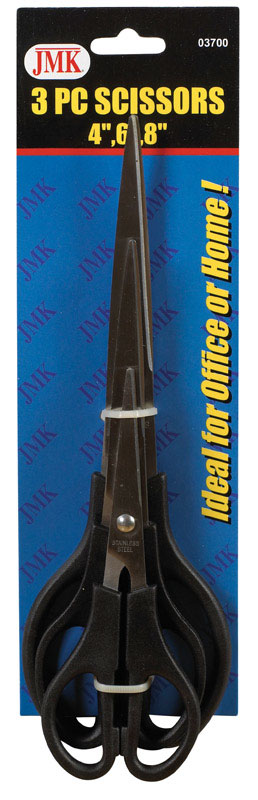 DIAMOND VISIONS - Diamond Visions Stainless Steel Scissors 3 pc - Case of 24