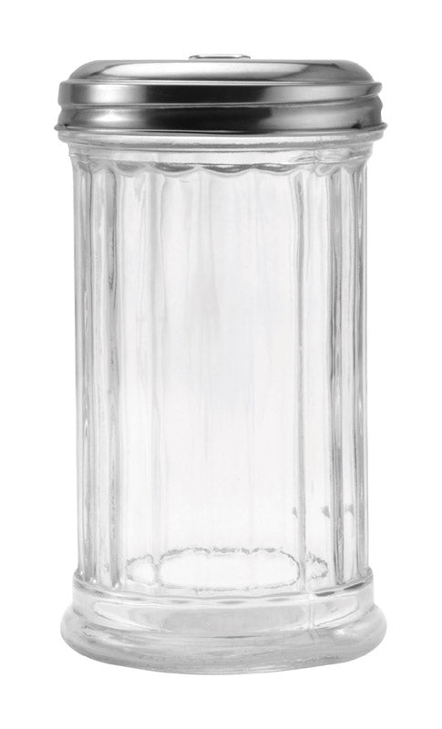 LIFETIME - Lifetime 12 oz Clear Glass Sugar Pourer Sugar Pourer 3.1 in. D 1 pk - Case of 4
