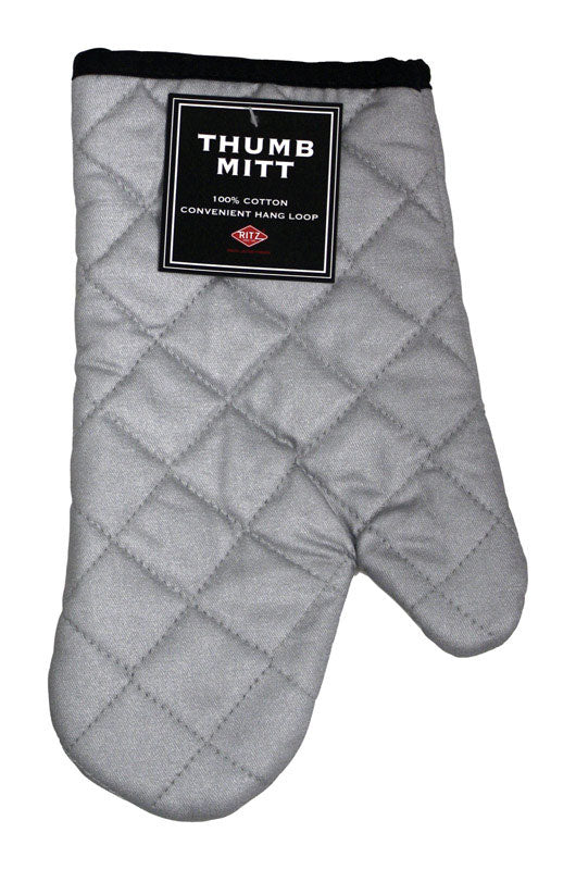 RITZ - Ritz Silver Cotton Oven Mitt - Case of 6