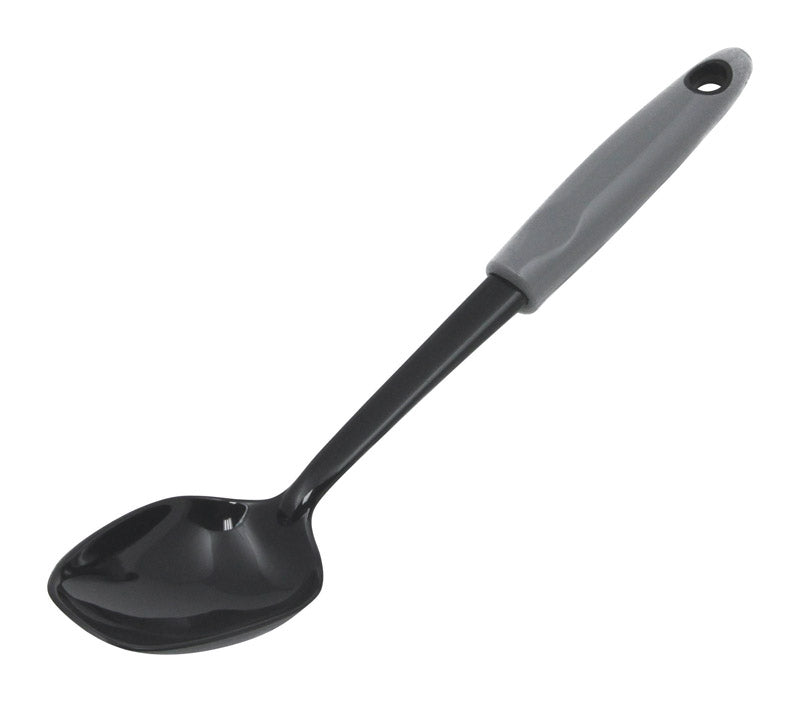 CHEF CRAFT - Chef Craft Black/Gray Nylon 12 in. Basting Spoon - Case of 3
