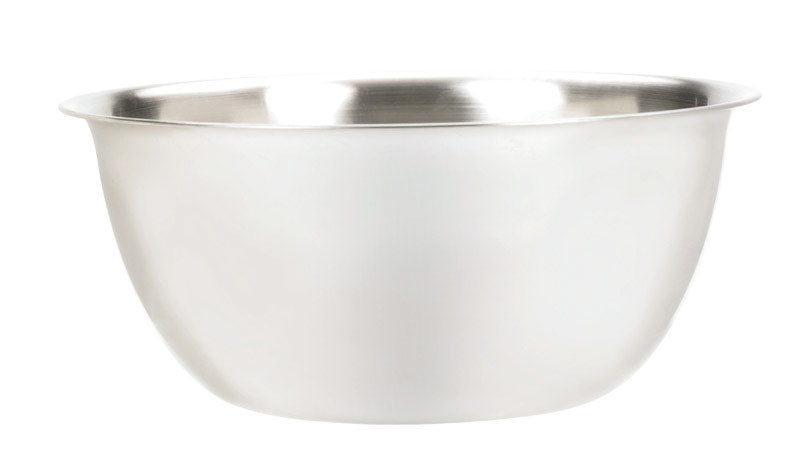 FOX RUN - Fox Run 6.25 qt Stainless Steel Silver Mixing Bowl 1 pc