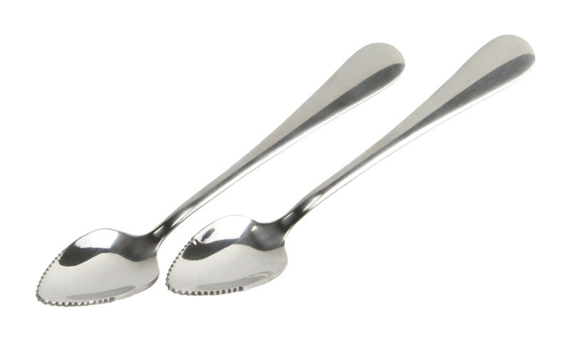 CHEF CRAFT - Chef Craft Silver Stainless Steel Grapefruit Spoon Set - Case of 3
