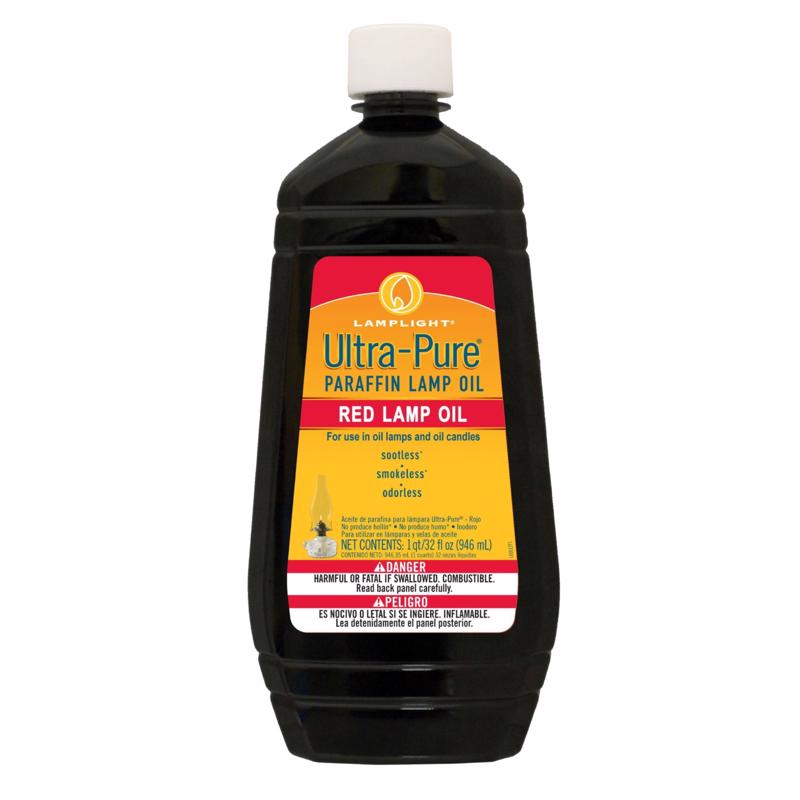 LAMPLIGHT FARMS - Lamplight Farms Ultra Pure Clean Burn Paraffin Oil Red 32 oz - Case of 12
