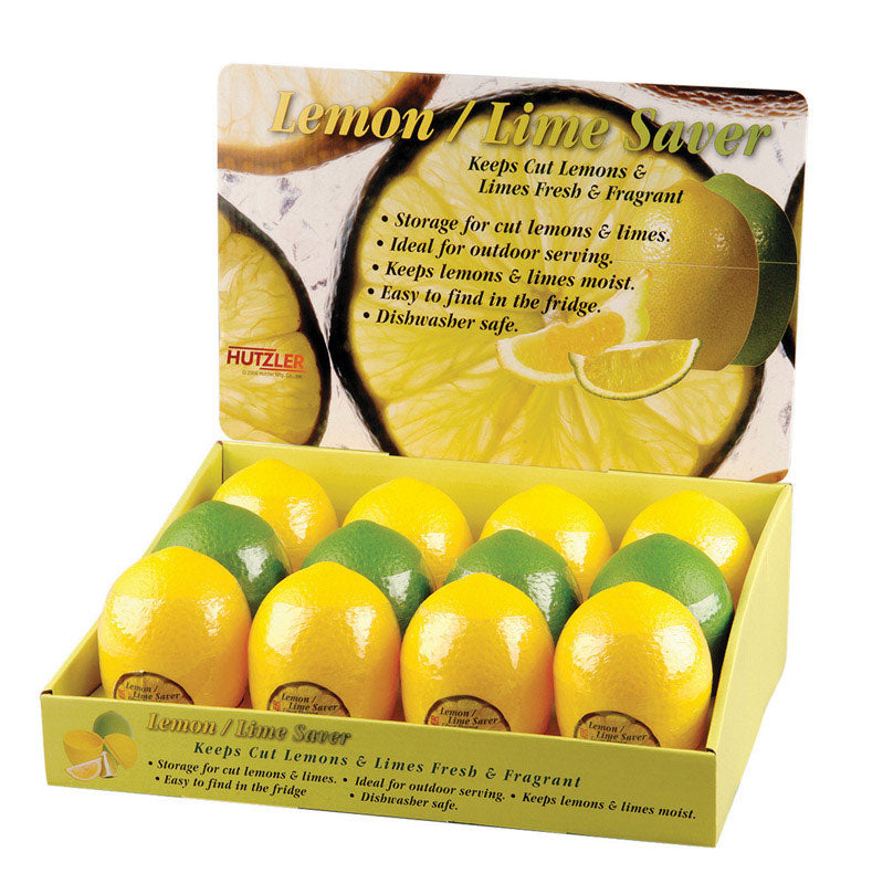 HUTZLER - Hutzler Yellow/Green Plastic Lemon/Lime Saver - Case of 12