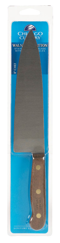 CHICAGO CUTLERY - Chicago Cutlery Walnut Tradition Stainless Steel Chef's Knife 1 pc