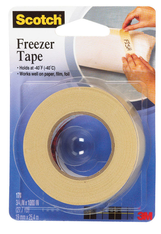 3M - Scotch Tan Freezer Tape 1 pk - Case of 6