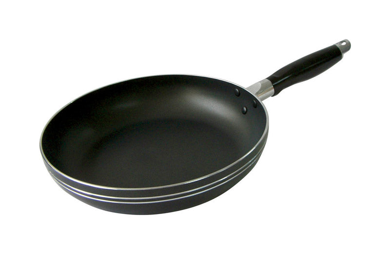 BENE CASA - Bene Casa Aluminum Fry Pan 8 in. Black