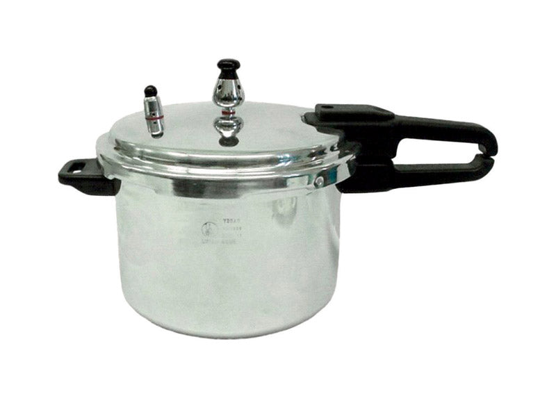 BENE CASA - Bene Casa Polished Aluminum Pressure Cooker 4.2 qt