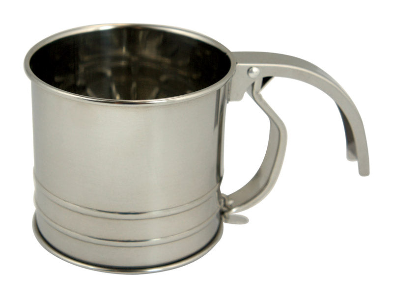 FOX RUN - Fox Run Silver Stainless Steel Flour Sifter 1 cups