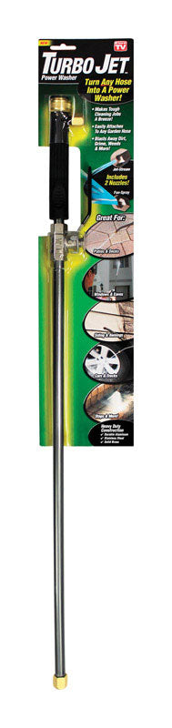 TURBO JET - Turbo Jet As Seen On TV Adjustable Fan/Jet Aluminum Power Washer