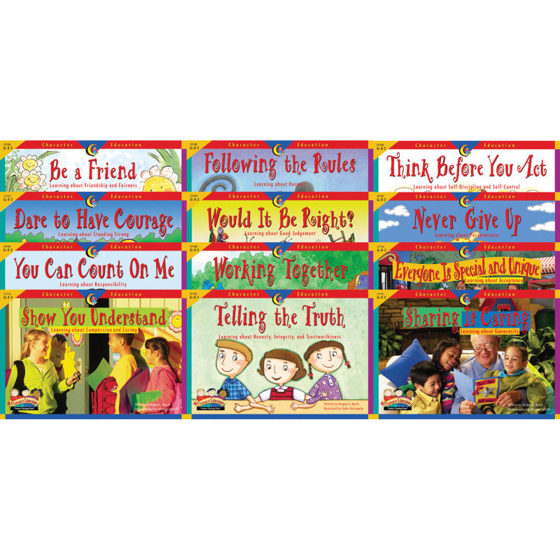 CREATIVE TEACHING PRESS - Character Education Readers: Variety Pack, Set of 12