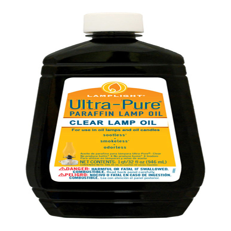 LAMPLIGHT FARMS - Lamplight Farms Ultra Pure Clean Burn Lamp Oil Clear 32 oz - Case of 12