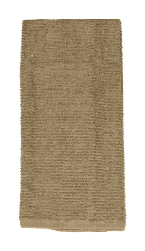 RITZ - Ritz Royale Mocha Cotton Solid Kitchen Towel 1 pk - Case of 3