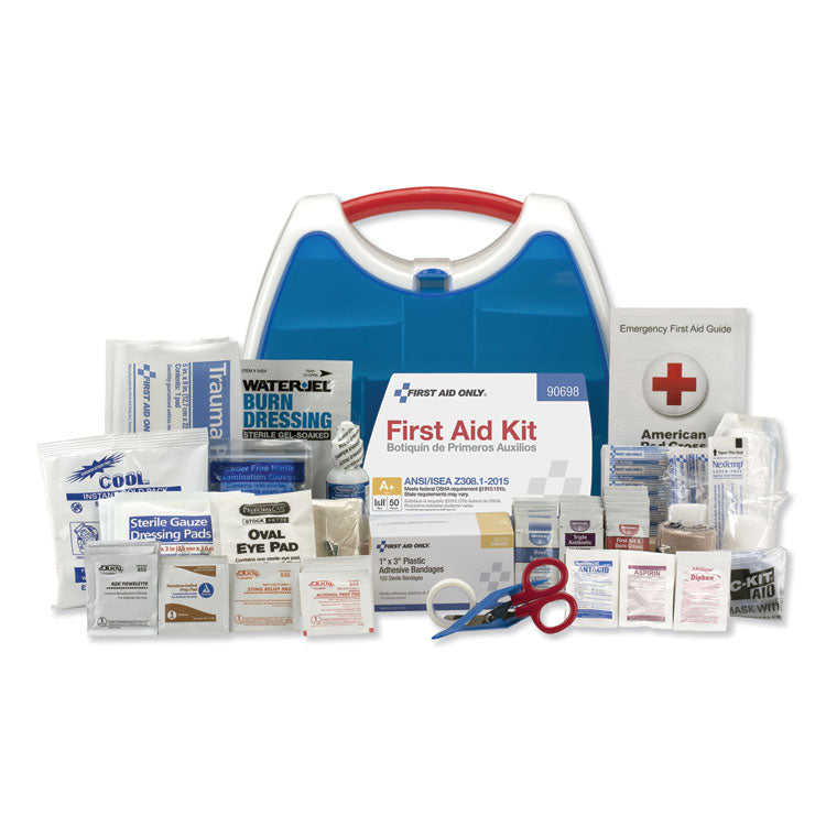 First Aid Only - ReadyCare First Aid Kit for 50 People, ANSI A+, 238 Pieces, Plastic Case