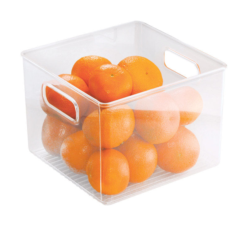 IDESIGN - iDesign 0.22 cu ft Clear Storage Bin 6 in. H X 8 in. W X 8 in. D