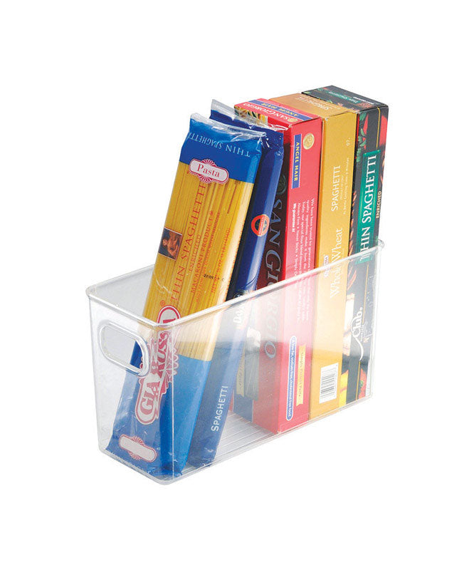 IDESIGN - iDesign Clear Storage Bin 6 in. H X 4 in. W X 10 in. D