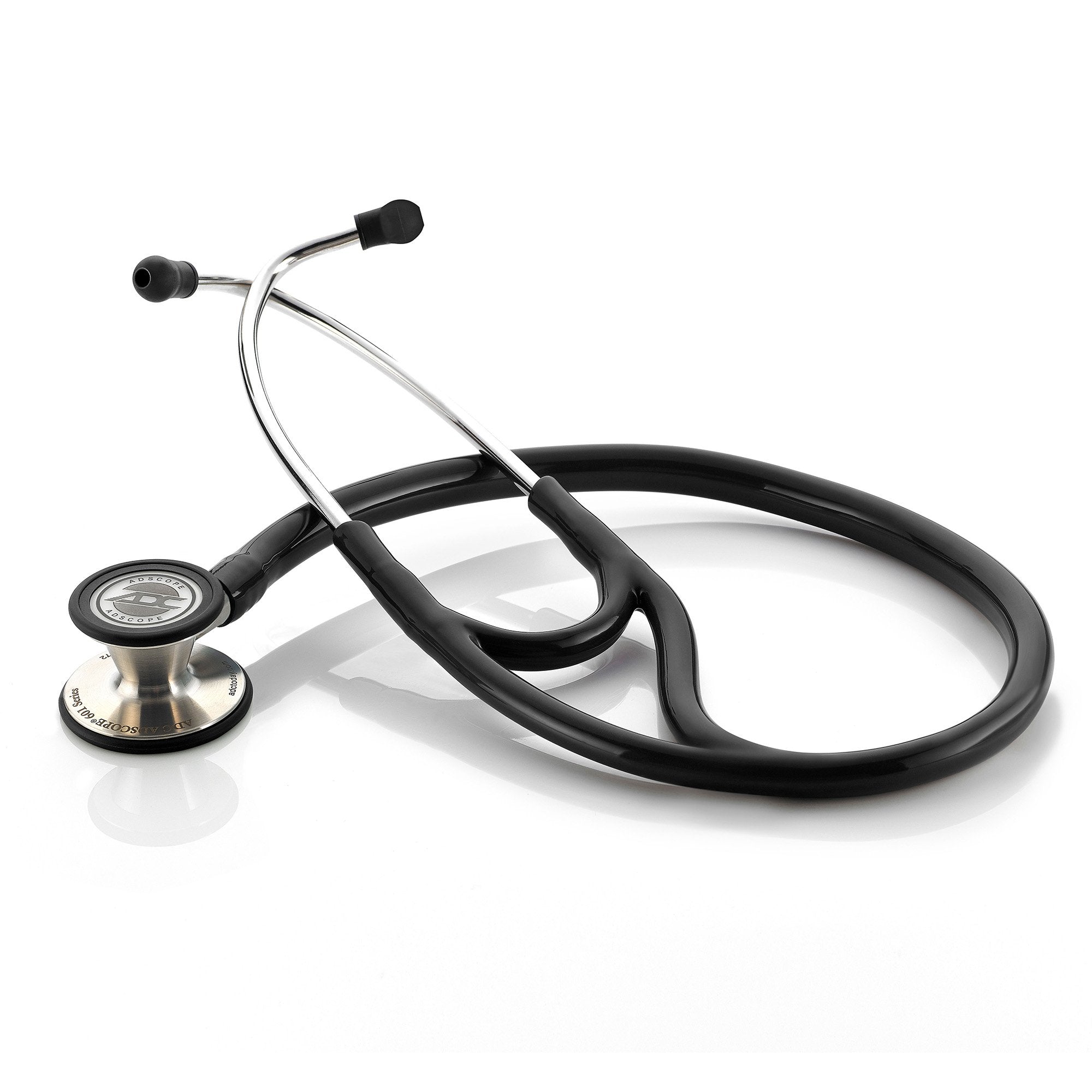 American Diagnostic Corp - Cardiology Stethoscope Adscope® 601 Black 1-Tube 19 Inch Tube Convertible Chestpiece [1/EA]