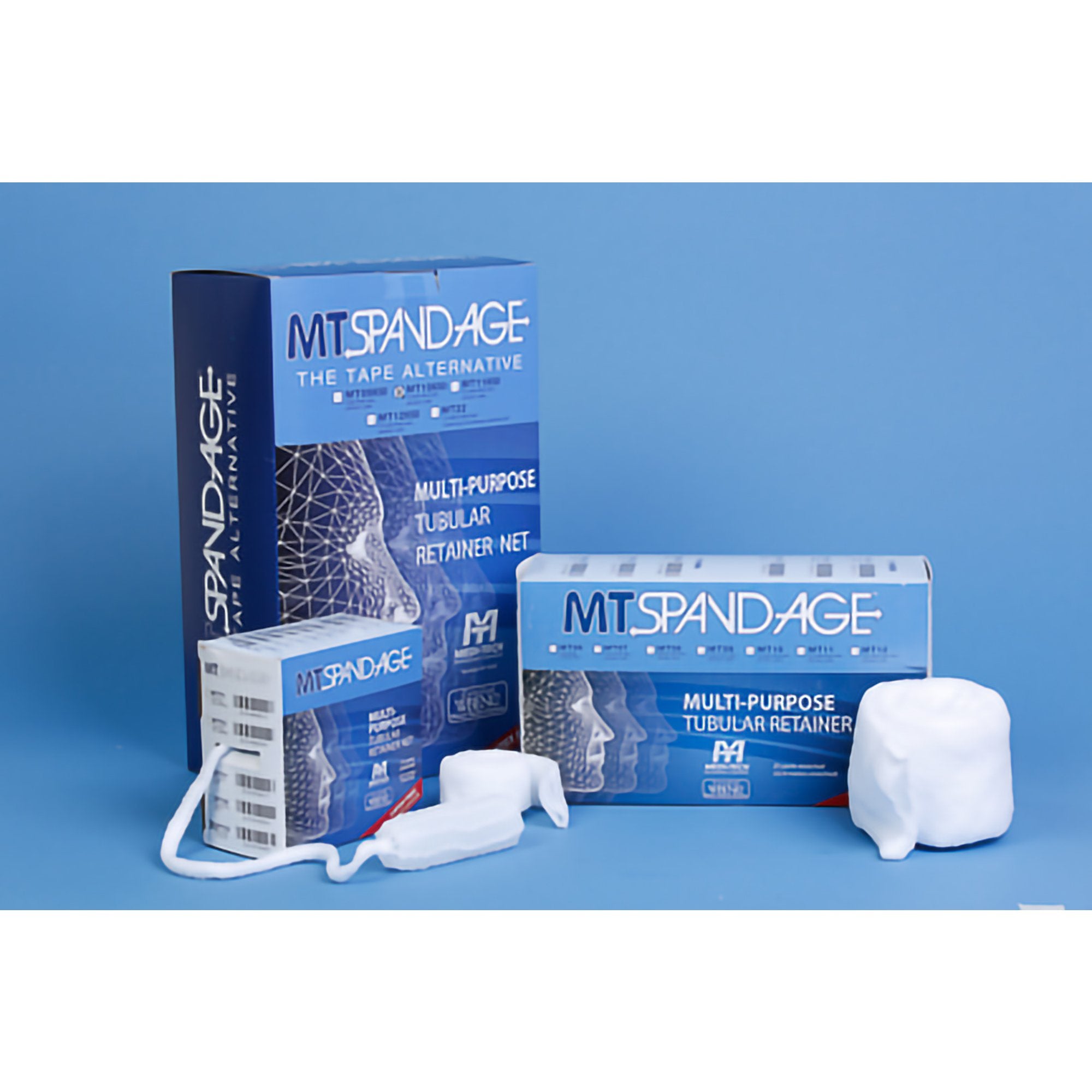 Medi-Tech International - Elastic Net Retainer Dressing MT Spandage™ Tubular Elastic 25 Yard Size 11 White 2X-Large Chest / Back / Perineum / Axilla NonSterile [1/EA]