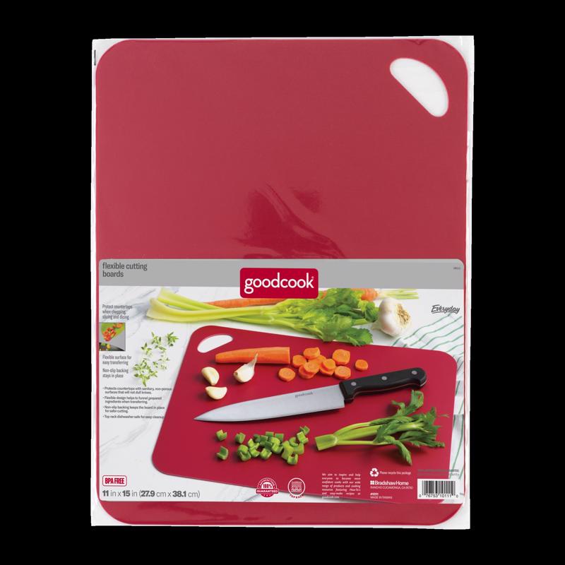 GOOD COOK - Good Cook 11.5 in. L X 15 in. W Plastic Cutting Board