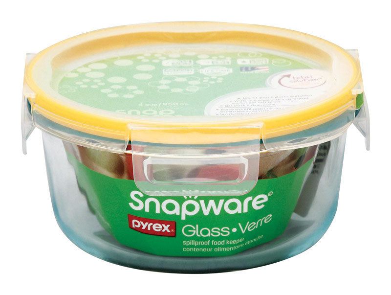 SNAPWARE - Snapware Total Solution 4 cups Clear Food Storage Container 1 pk - Case of 4 [1109306]