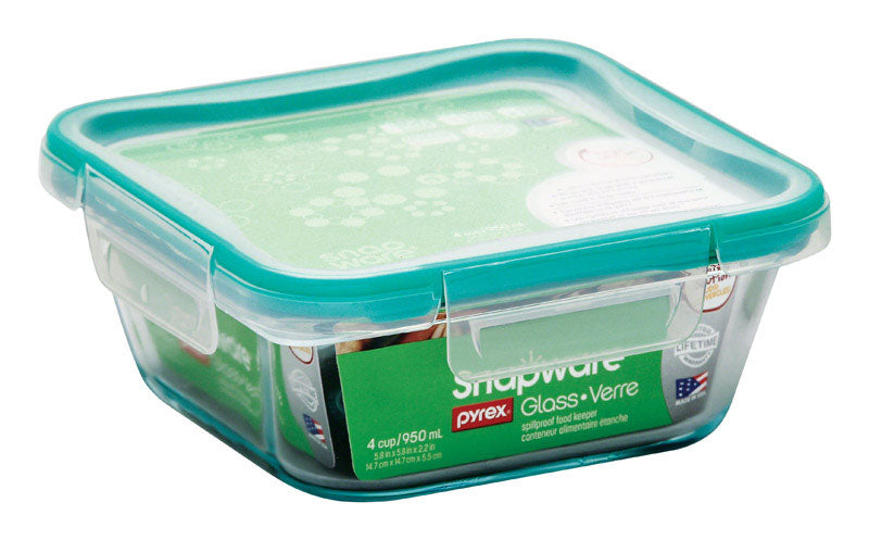 SNAPWARE - Snapware Total Solution 4 cups Clear Food Storage Container 1 pk - Case of 4 [1109304]
