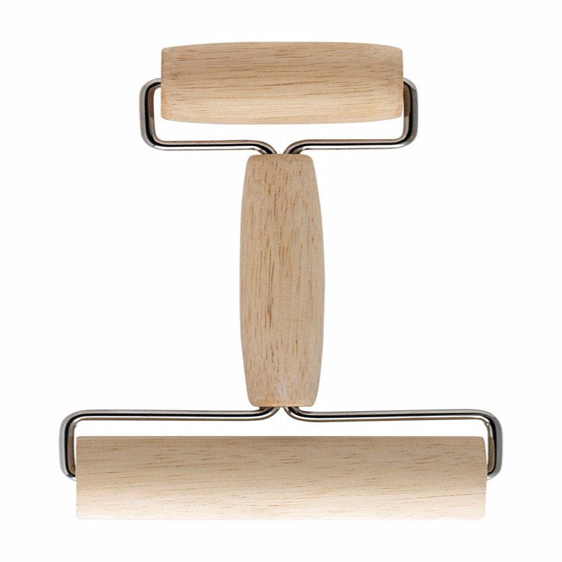 HAROLD IMPORT - Harold Import 7 in. L X 4.5 in. D Wood Double Dough Roller