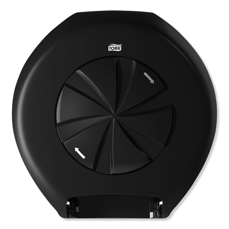 Tork - 3 Roll Bath Tissue Roll Dispenser for OptiCore, 14.12 x 6.31 x 14.56, Black