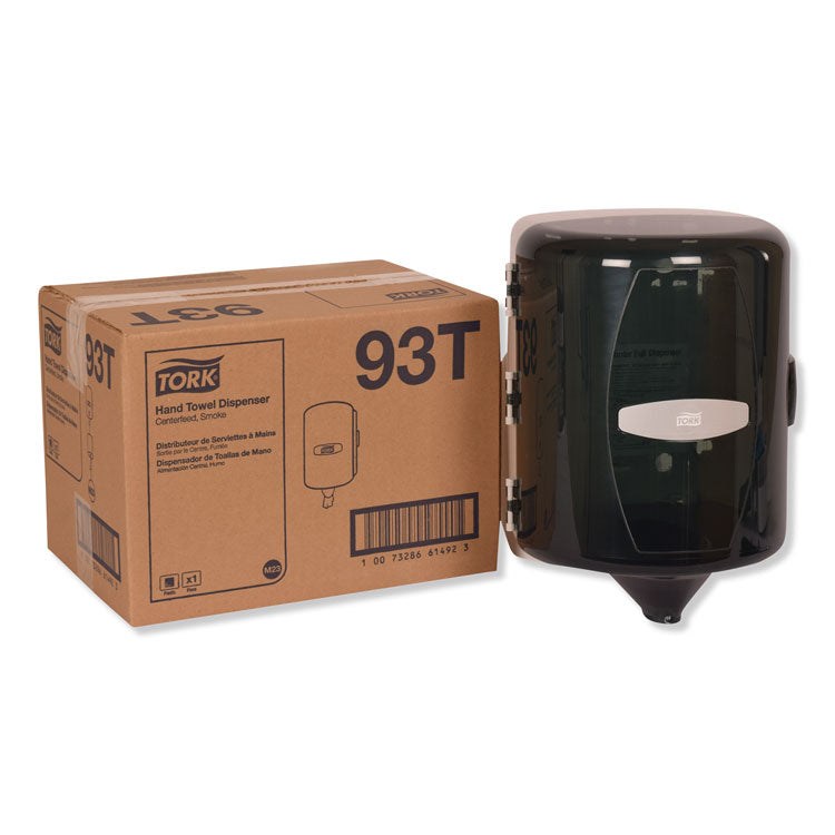 Tork - Centerfeed Hand Towel Dispenser, 10.13 x 10 x 12.75, Smoke