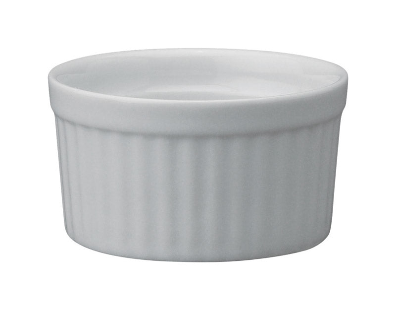 HAROLD IMPORT - Harold Import 2-3/4 in. W X 2-1/2 in. L Ramekin White 1 pk
