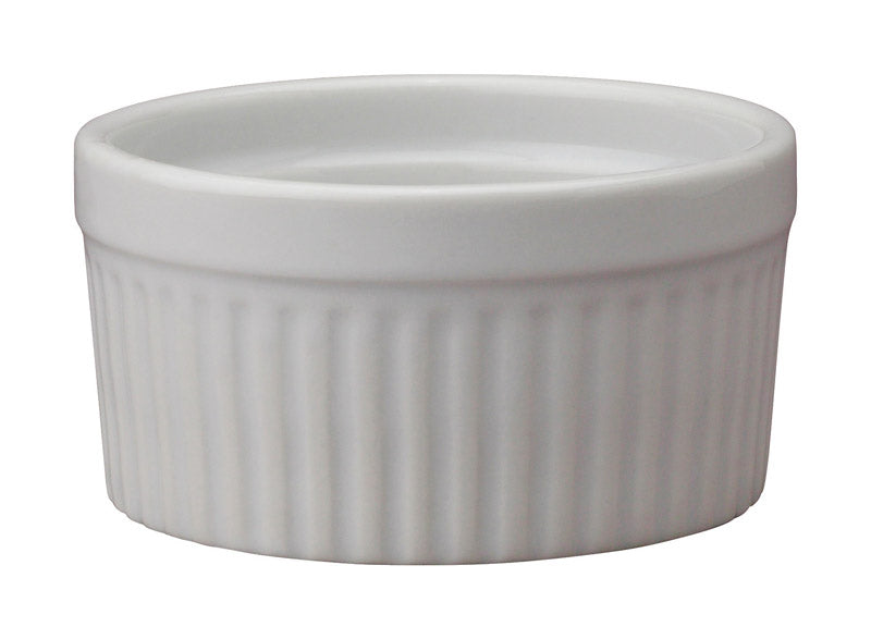 HAROLD IMPORT - Harold Import 4 in. W X 4 in. L Souffle White