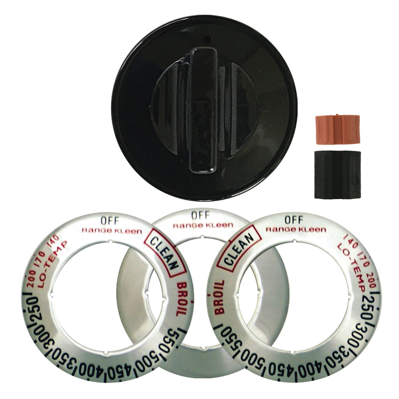 RANGE KLEEN - Range Kleen Plastic Replacement Knob Kit [8211]