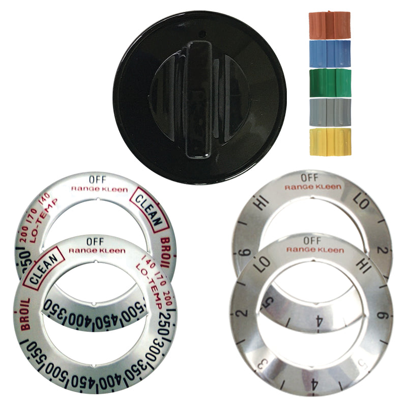 RANGE KLEEN - Range Kleen Plastic Replacement Knob Kit [8111]