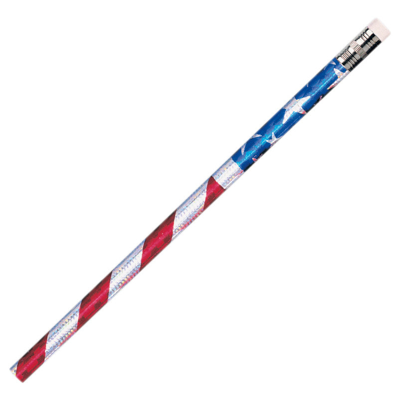 MOON PRODUCTS - Stars & Stripes Glitz Pencil, Pack of 144