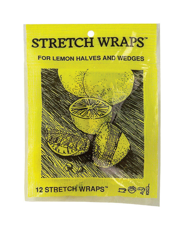 HAROLD IMPORT - Harold Import Regency Stretch Wraps Yellow Mesh Lemon Bags