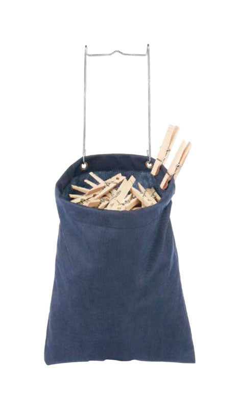 WHITMOR - Whitmor Blue Polyester Clothes Pin Bag