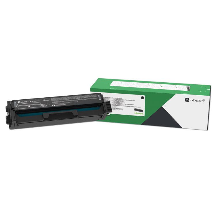 Lexmark - C3210K0 Return Program Toner, 1,500 Page-Yield, Black