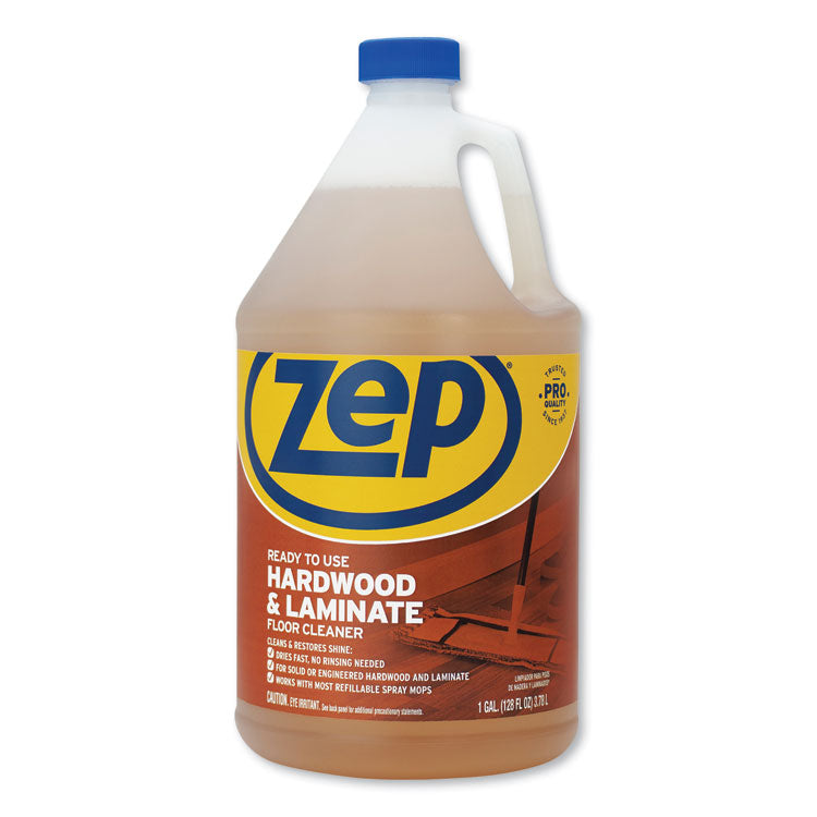 Zep Commercial - Hardwood and Laminate Cleaner, 1 gal Bottle