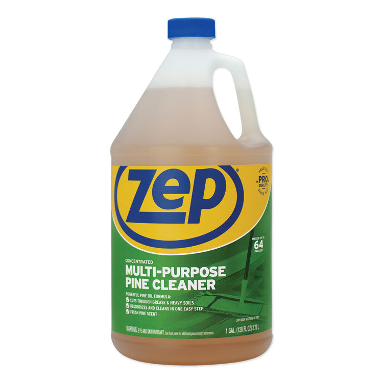 Zep Commercial - Pine Multi-Purpose Cleaner, Pine Scent, 1 gal, 4/Carton