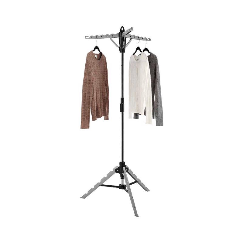 WHITMOR - Whitmor 64.5 in. H X 28 in. W X 28 in. D Stainless Steel Tripod Collapsible Clothes Drying Rack