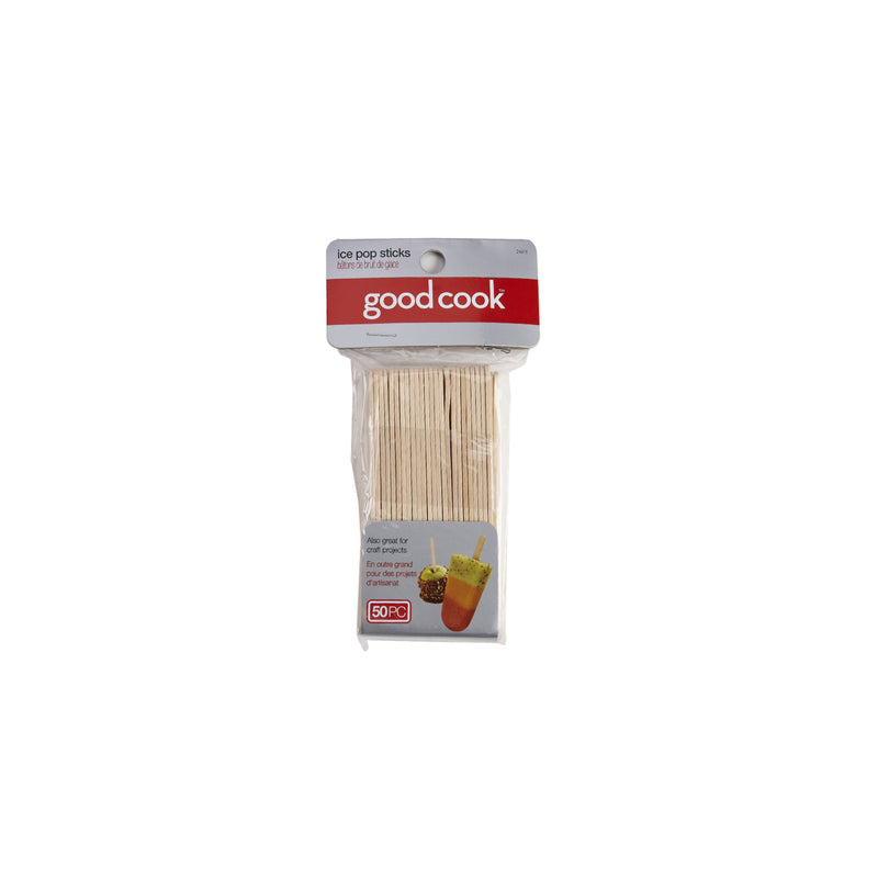 GOOD COOK - Good Cook Tan Wood Ice Pop Sticks