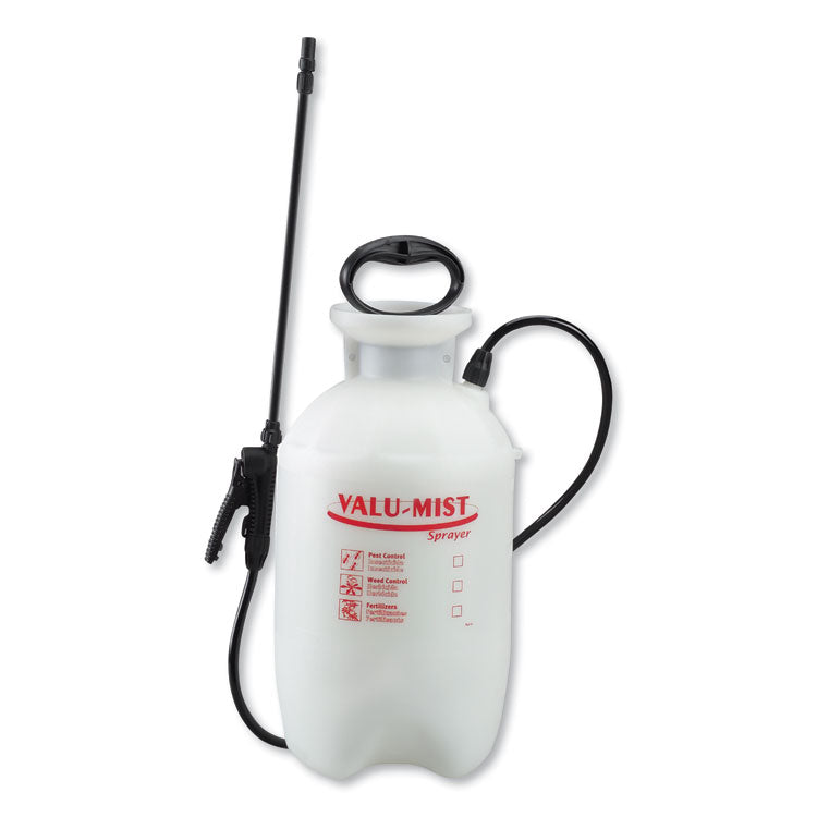 TOLCO - 2 Gallon Valu Mist Tank Sprayer, 0.38" x 32" Hose, White