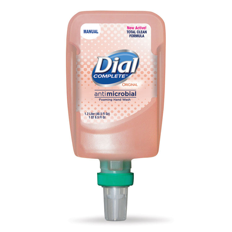 Dial Professional - Antibacterial Foaming Hand Wash Refill for FIT Manual Dispenser, Original, 1.2 L
