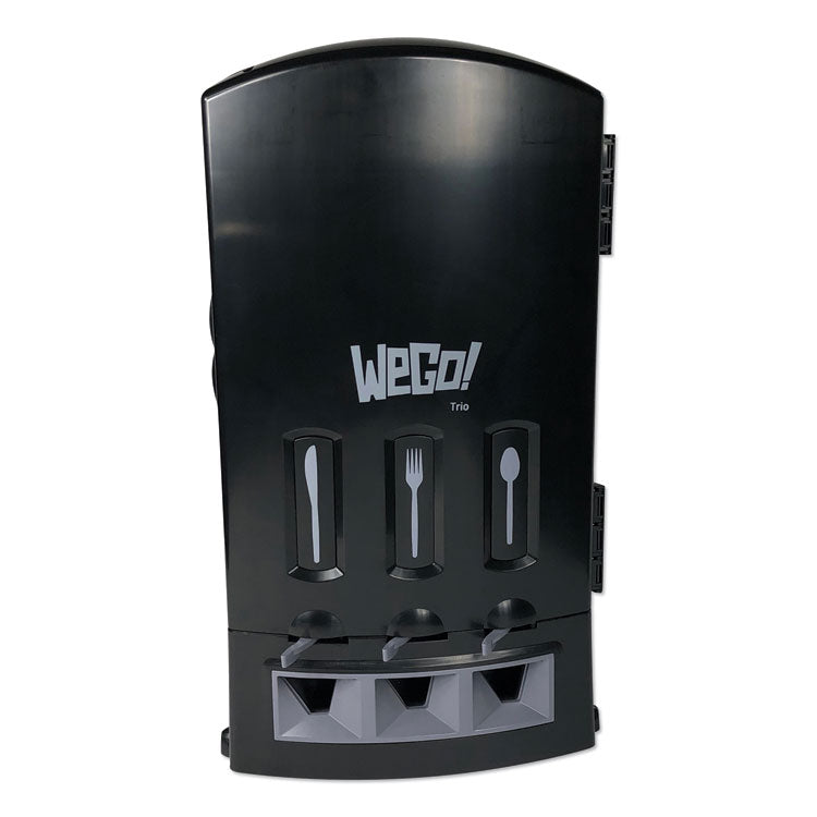 WeGo - Dispenser, Forks/Knives/Spoons, 13.39 x 15.75 x 23.62, Black