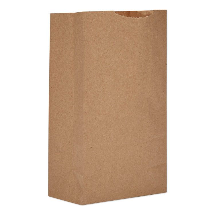 General - Grocery Paper Bags, 30 lb Capacity, #3, 4.75" x 2.94" x 8.56", Kraft, 500 Bags