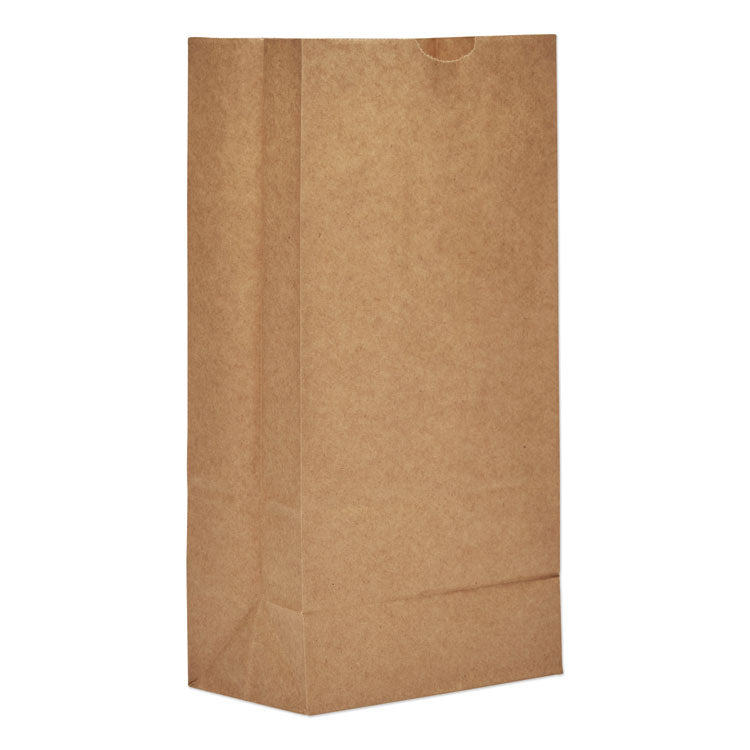 General - Grocery Paper Bags, 50 lb Capacity, #8, 6.13" x 4.13" x 12.44", Kraft, 500 Bags