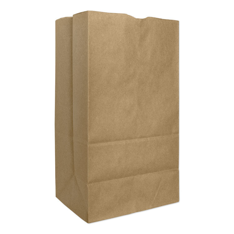 General - Grocery Paper Bags, 57 lb Capacity, #25, 8.25" x 6.13" x 15.88", Kraft, 500 Bags