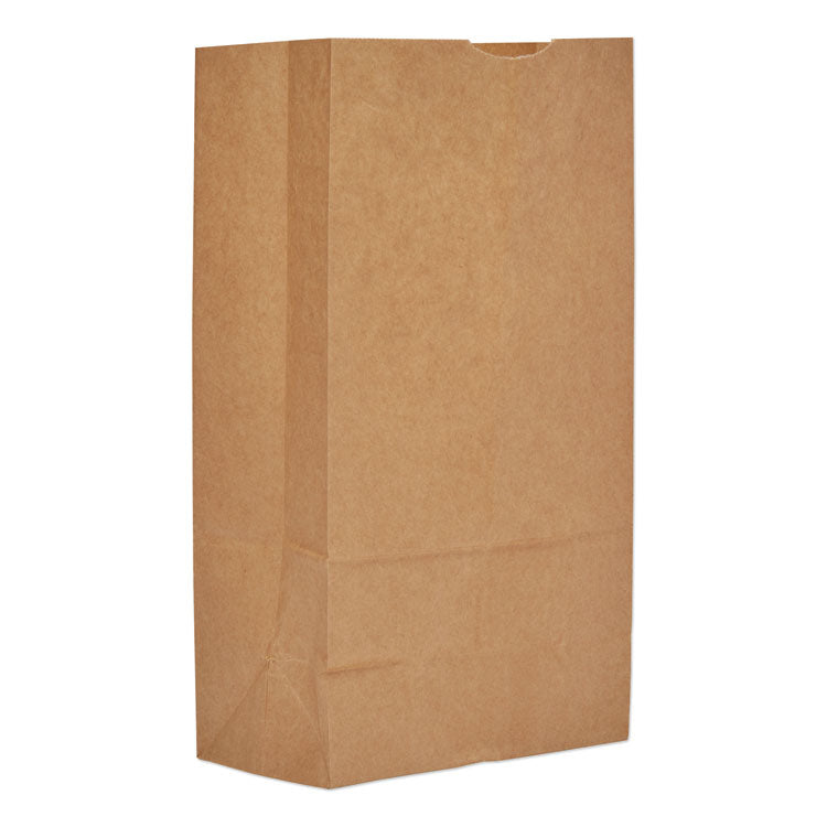 General - Grocery Paper Bags, 57 lb Capacity, #12, 7.06" x 4.5" x 13.75", Kraft, 500 Bags