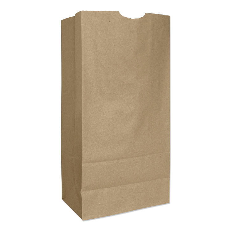 General - Grocery Paper Bags, 57 lb Capacity, #16, 7.75" x 4.81" x 16", Kraft, 500 Bags