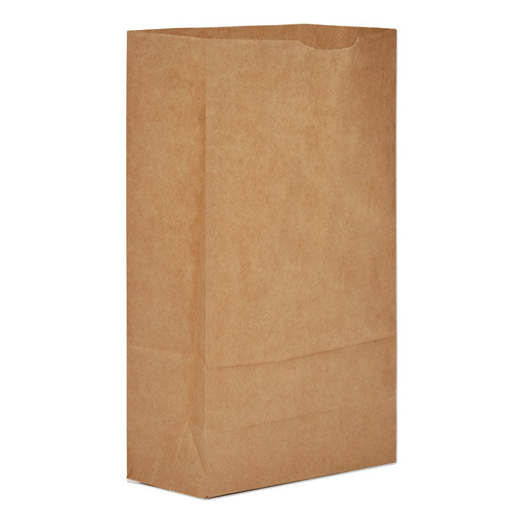 General - Grocery Paper Bags, 50 lb Capacity, #6, 6" x 3.63" x 11.06", Kraft, 500 Bags